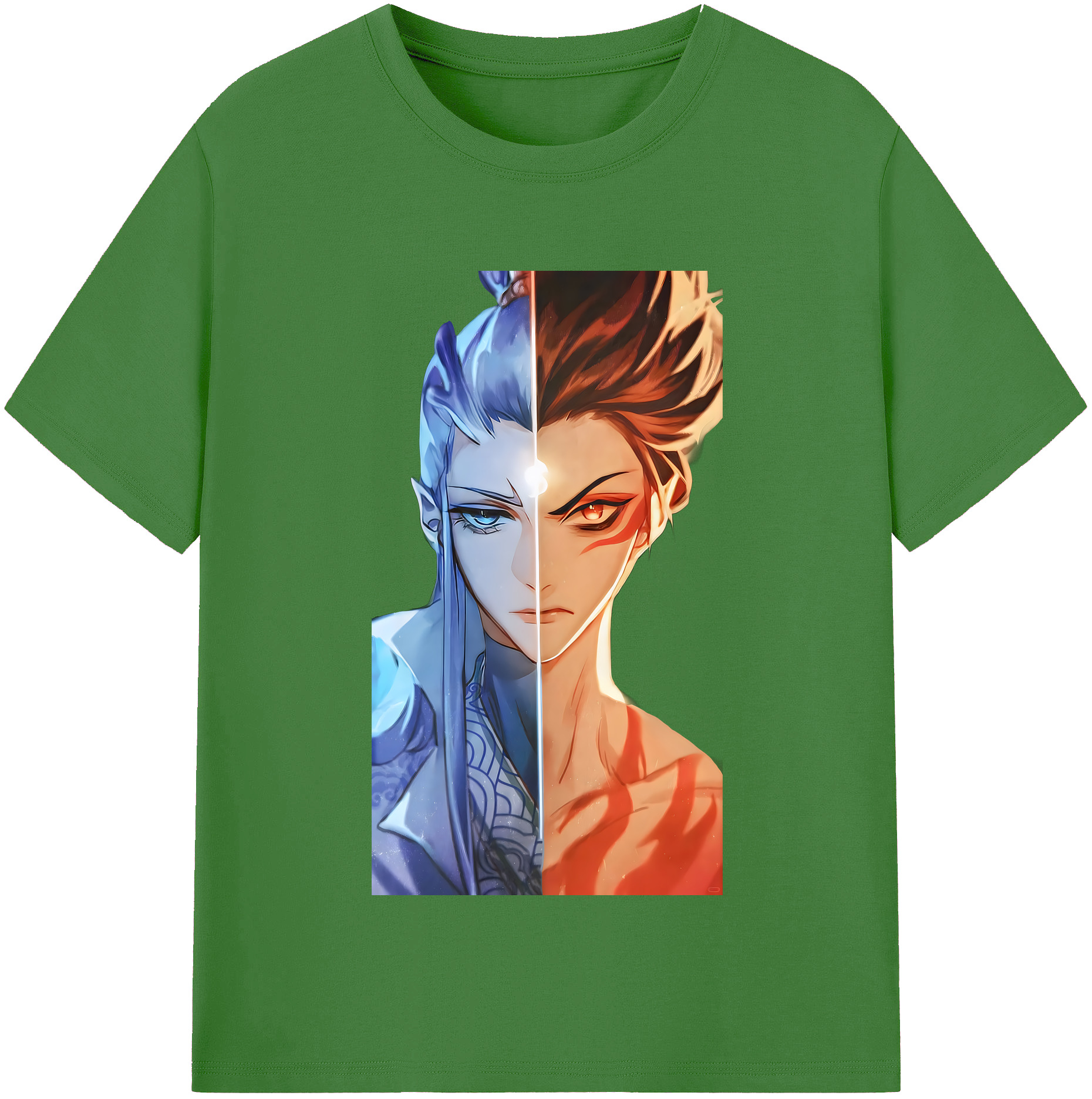 （画像用） Ne Zha 2 ナタ 魔童の大暴れ レディースカジュアルプリントTシャツ（綿100％）
